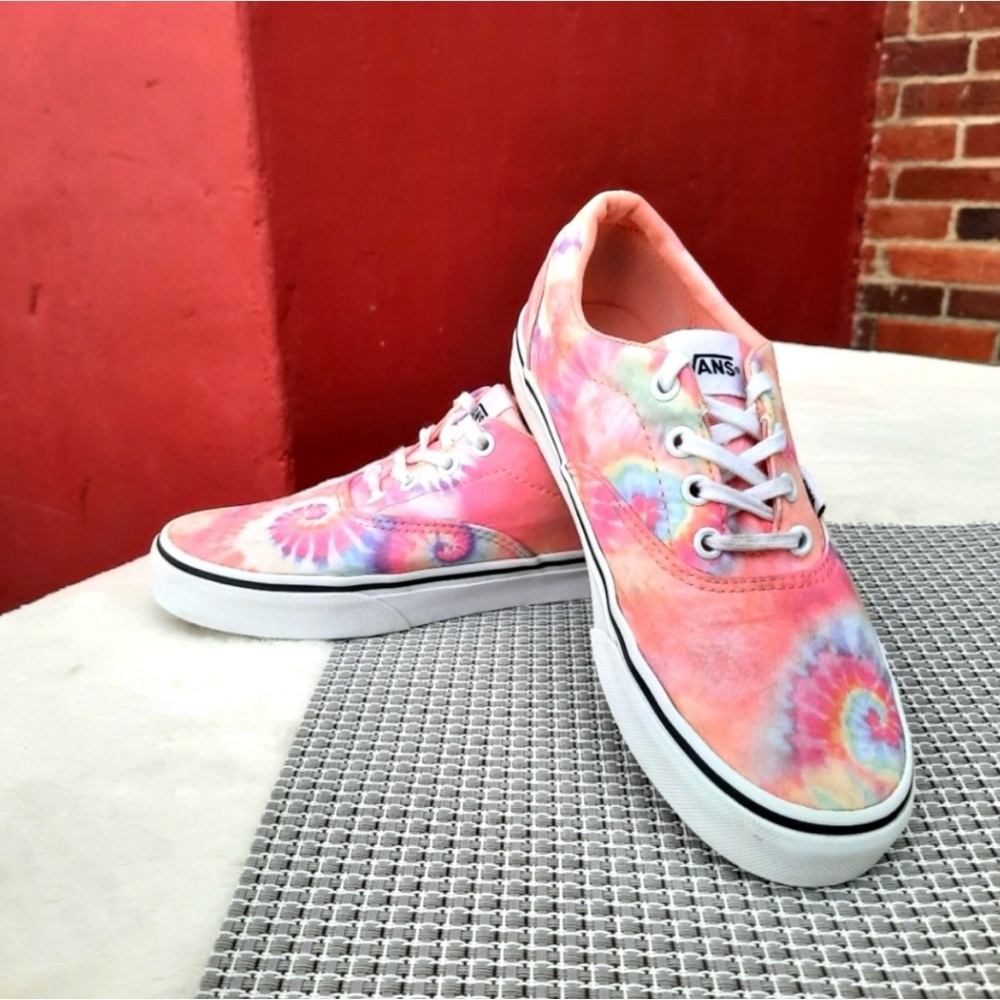Vans Atwood Old Skool Low Top Lace Up Sneakers Tie Dye Women's 7